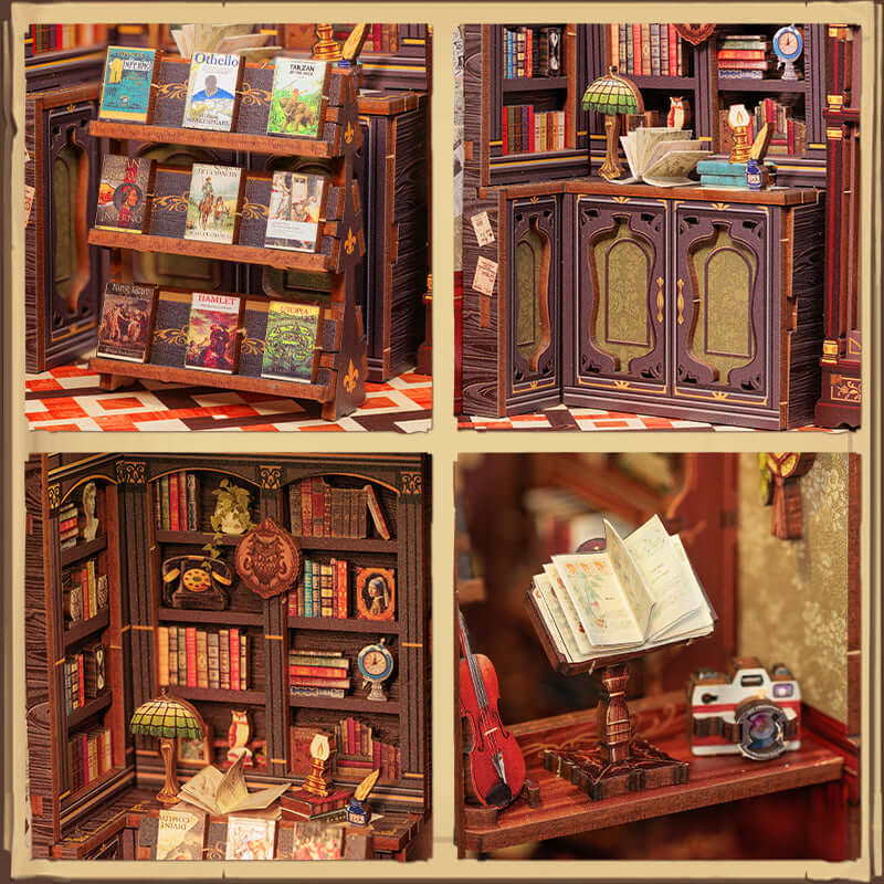 Reading Nookery™ Owl Bookstore | DIY Book Nook